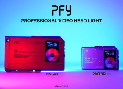 PFY Matrix - Portable Video RGB Light (Mode Into) - New Product